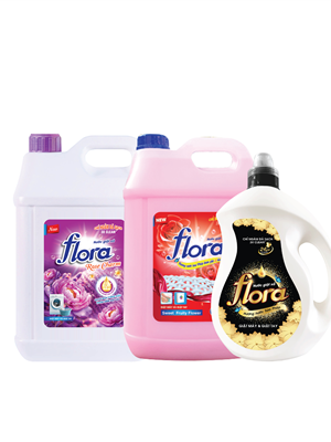 Nước giặt xả Flora